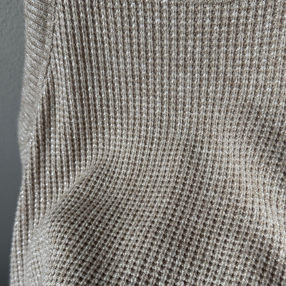 Express Taupe Ribbed Tank Top - Picture 3 of 4